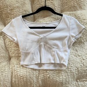 white pacsun top